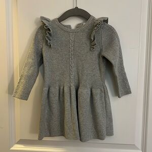 HM gray knit dress
